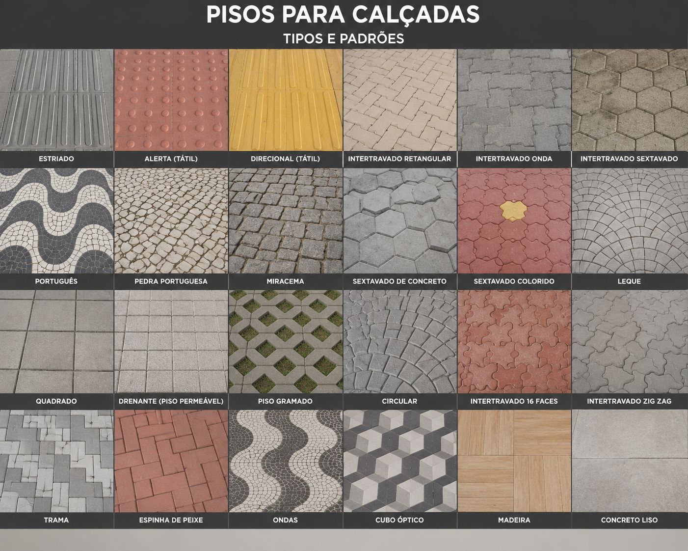 Piso para Calçada