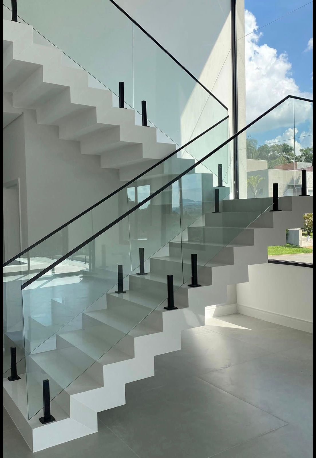 Corrimãos de Vidro, Aço Inox e Tubulares Galvanizados 1