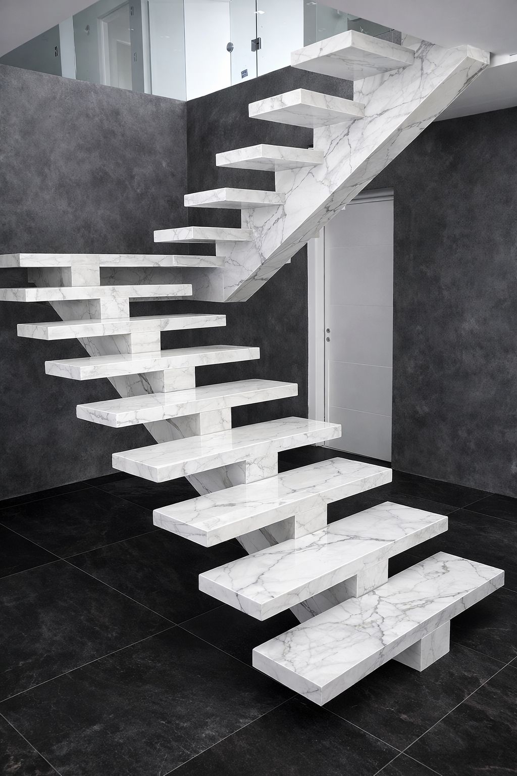 Escadas com Viga Central